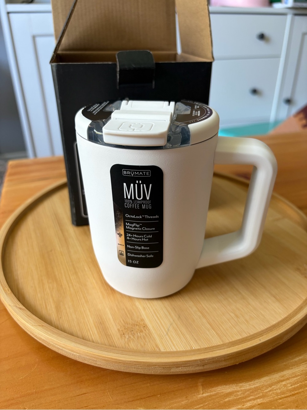 BrüMate MÜV 15 oz Corporate White